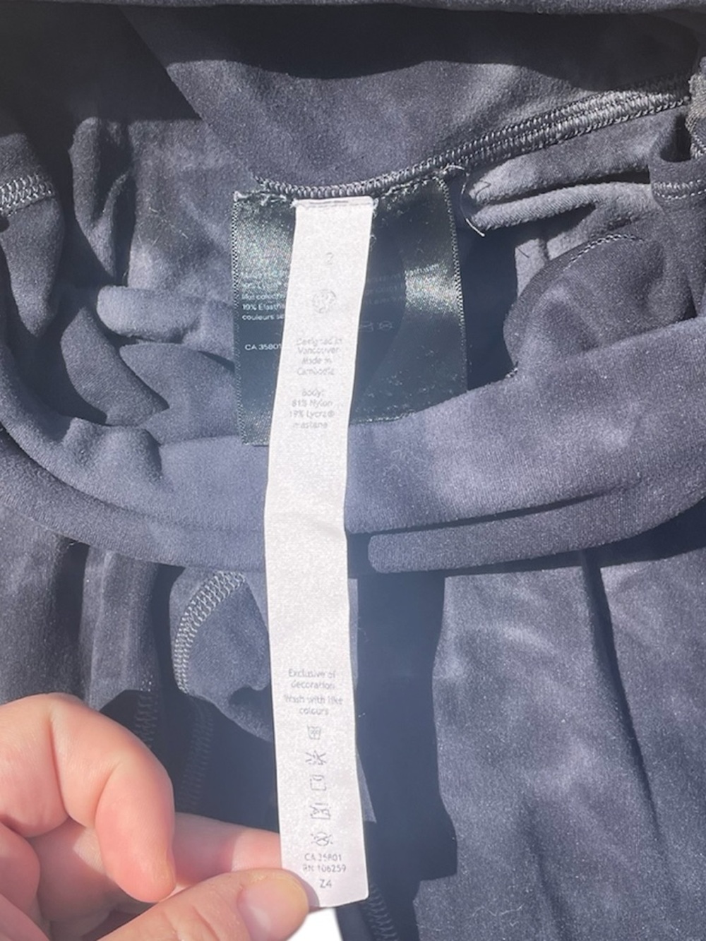 LULULEMON ATHLETICA Align Super High Rise Leggings 28” Diamond Dye - Picture 4 of 7